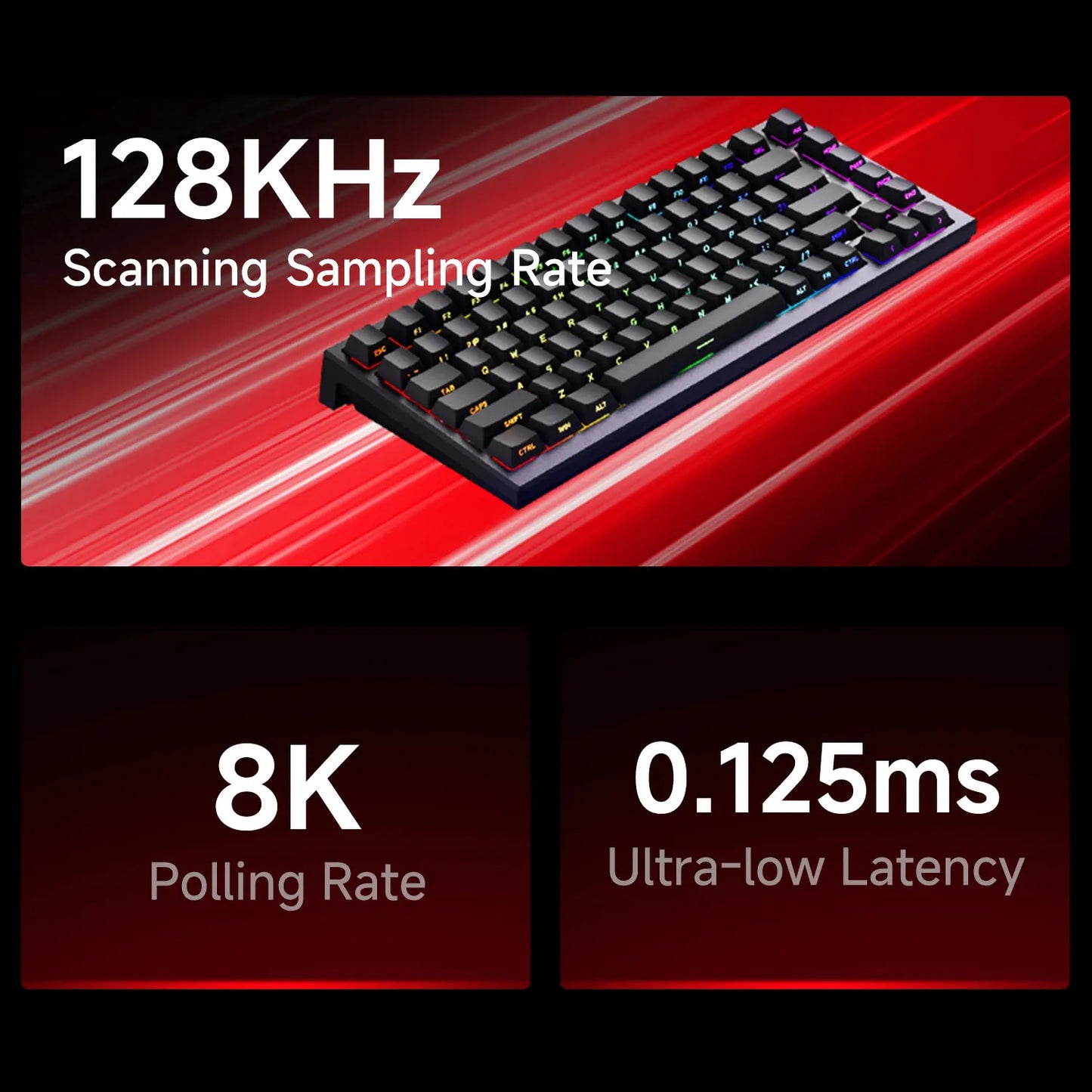 75% RGB Wired Gaming Mechanical Keyboard