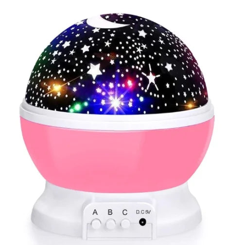 Star Sky Rotating Galaxy Lamp