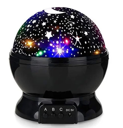 Star Sky Rotating Galaxy Lamp