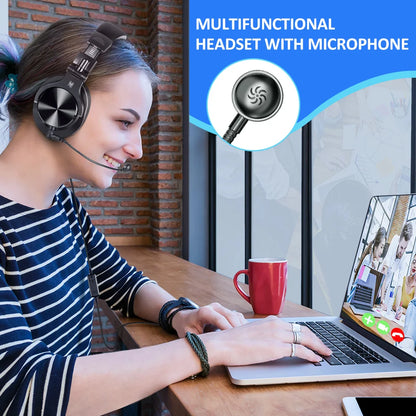 Wired Gaming Headset with Detachable Mic