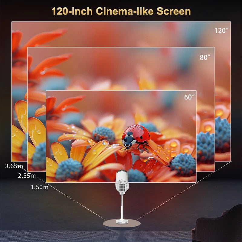 Mini 1080P Smart Home Projector