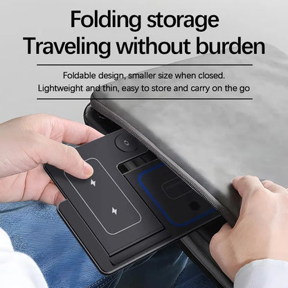 Foldable 3-in-1 Wireless Charger Stand