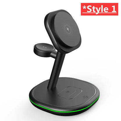 3-in-1 Magnetic Wireless Charger Stand