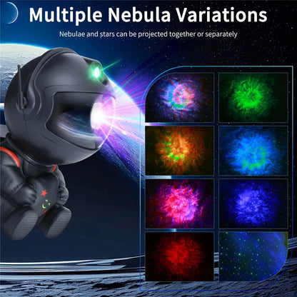 Astronaut Star Projector Galaxy Light
