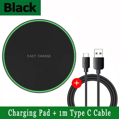 30W Fast Wireless Charging Pad Stand