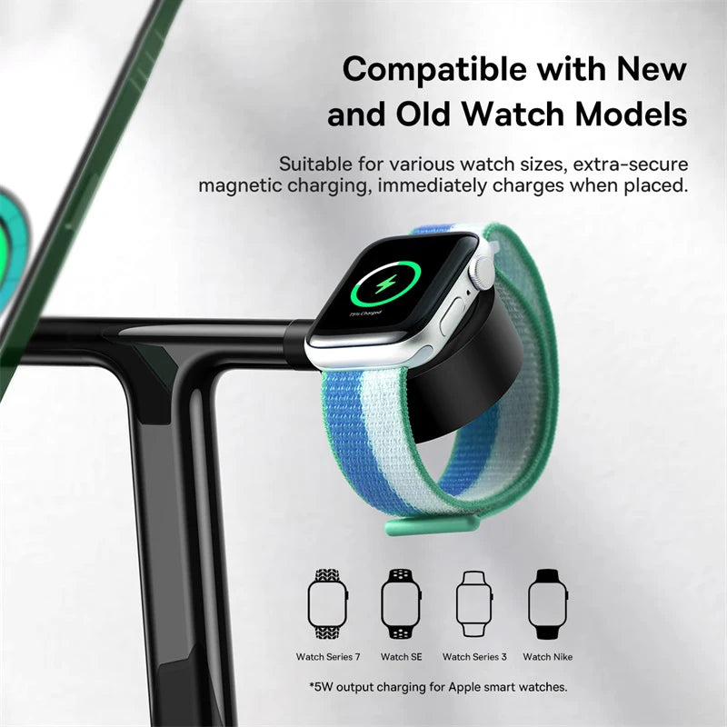 3-in-1 Magnetic Wireless Charger