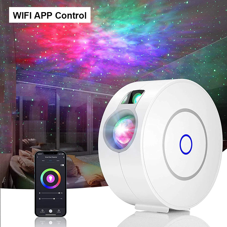 Smart WiFi Aurora Galaxy Star Projector