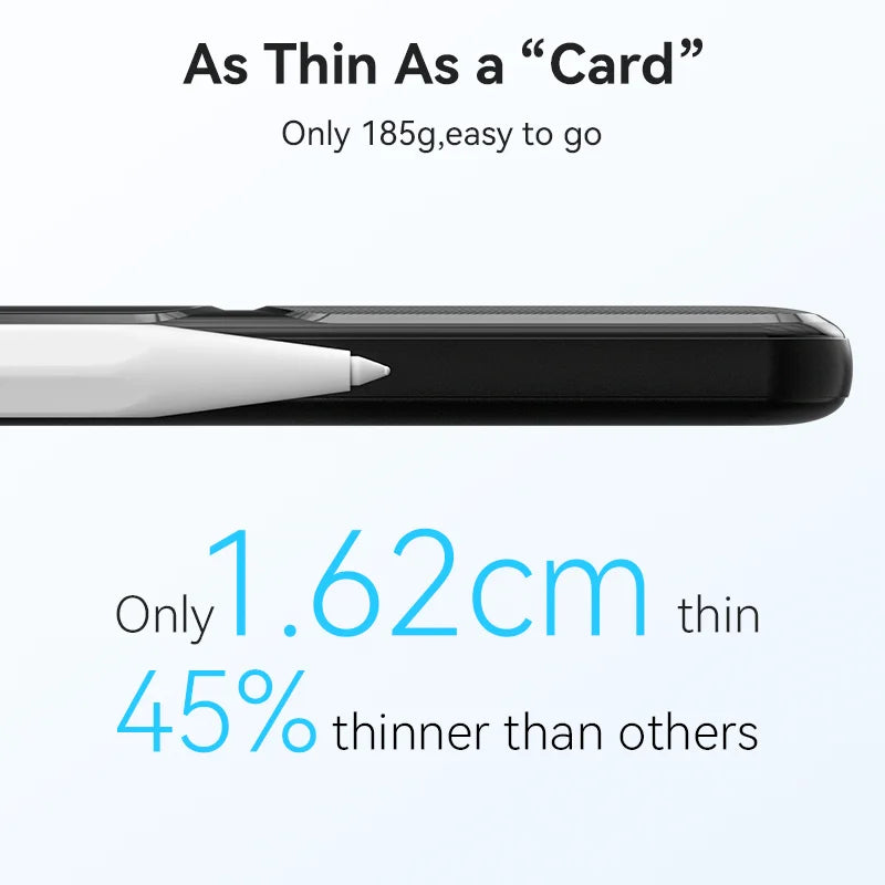Portable Power Bank 10000mAh with Built-in Cables