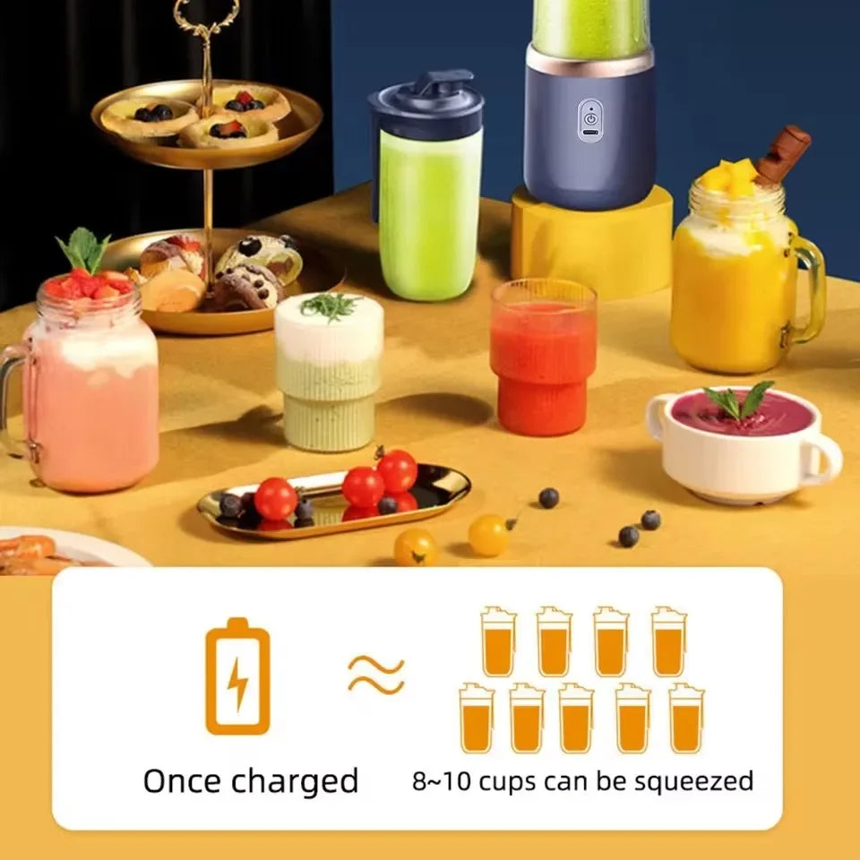 Dual-Cup Portable Juicer & Mixer