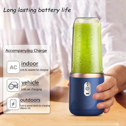 USB Rechargeable Portable Blender – Dual Cup