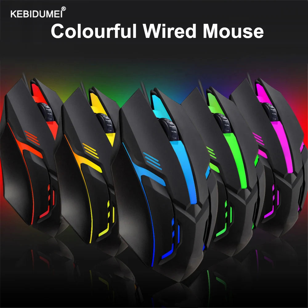 USB Wired LED Gaming Mouse