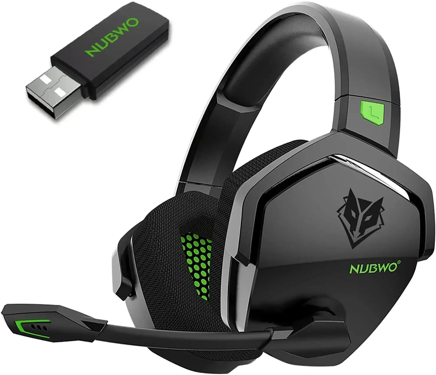 Dual Wireless Gaming Headset with Mic