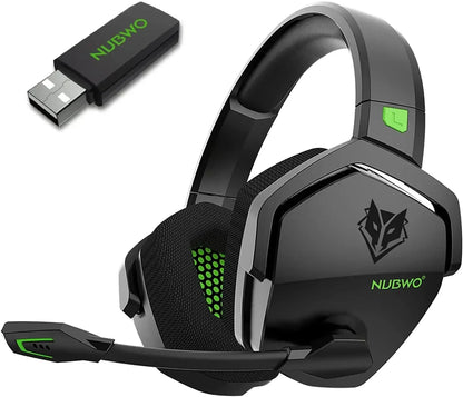 Dual Wireless Gaming Headset with Mic