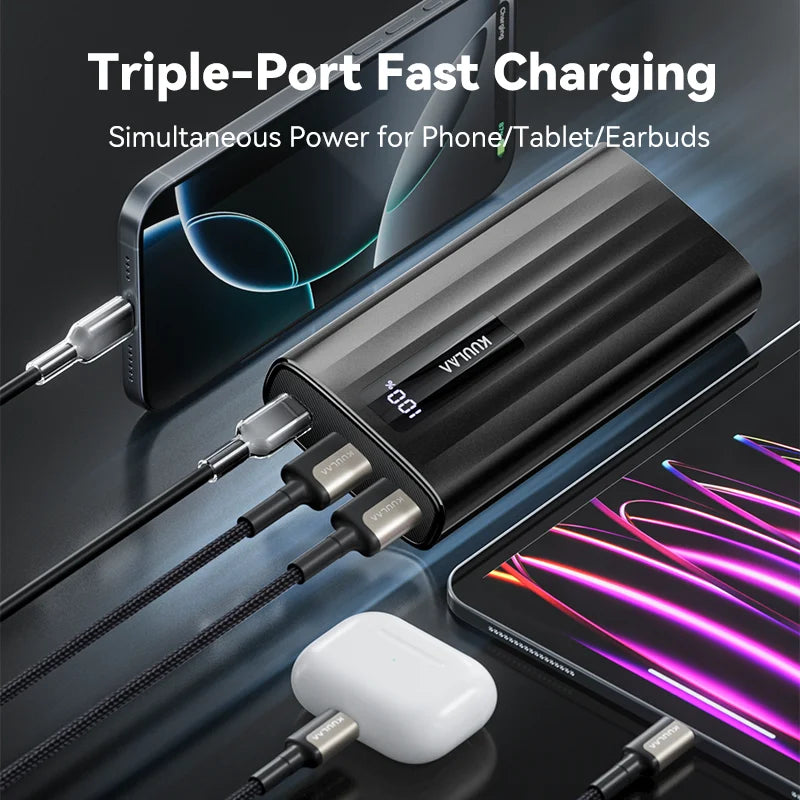 Portable Power Bank with Fast Charging