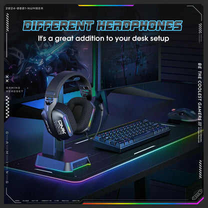 Wireless Gaming Headset with HD Mic