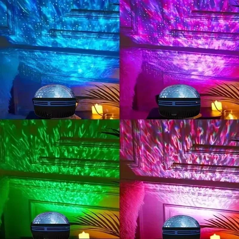 LED Starry Sky Rotating Projector Light