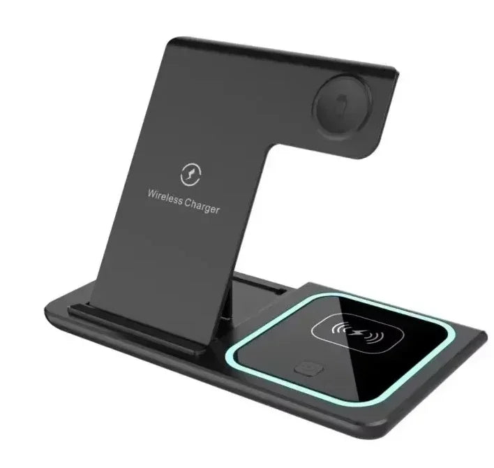 Foldable 3-in-1 Wireless Charger Stand