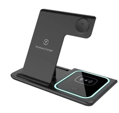 Foldable 3-in-1 Wireless Charger Stand