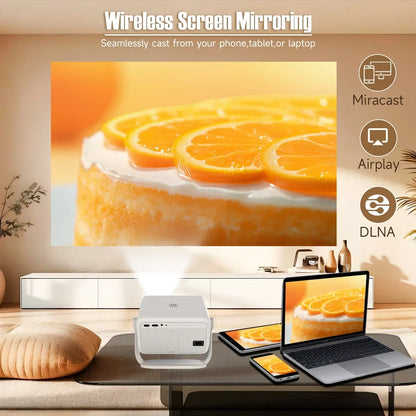 4K Portable Projector with Android 11