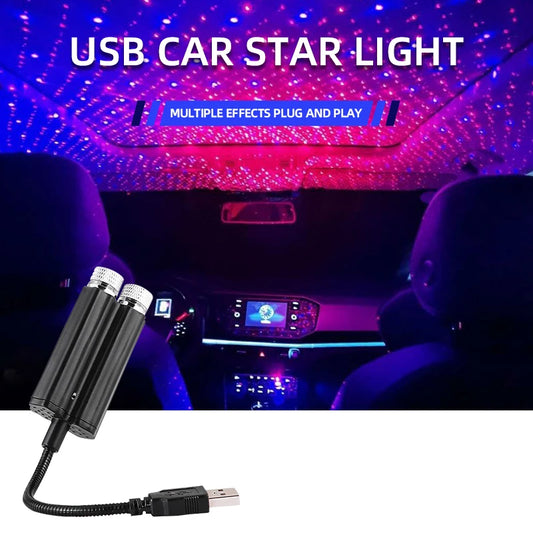 USB Car Roof Starry Light