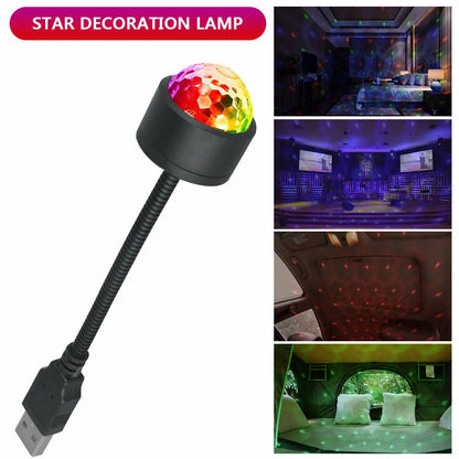 USB Car Roof Starry Light