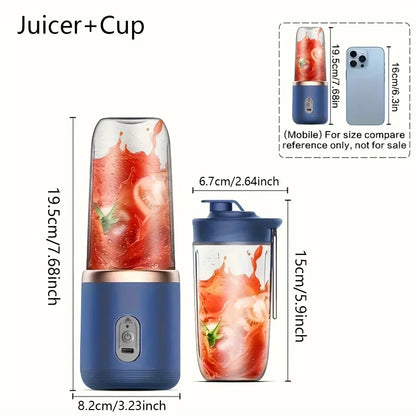 USB Rechargeable Portable Blender – Dual Cup