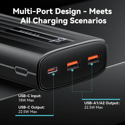 Portable Power Bank with Fast Charging