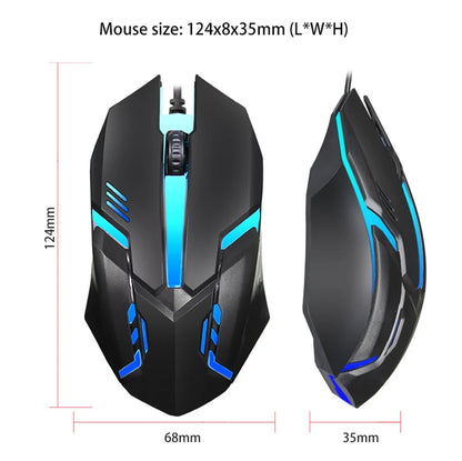 USB Wired LED Gaming Mouse