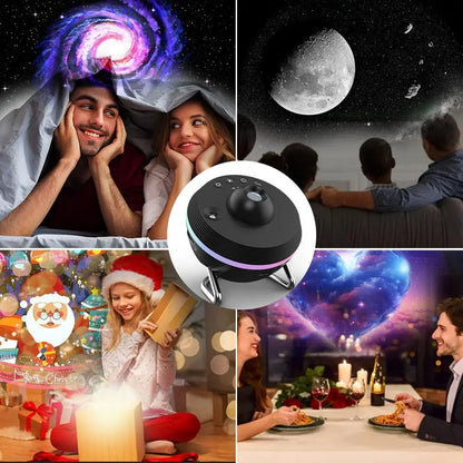 13-in-1 4K HD Rotating Star Projector