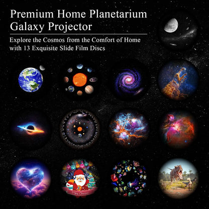 13-in-1 4K HD Rotating Star Projector