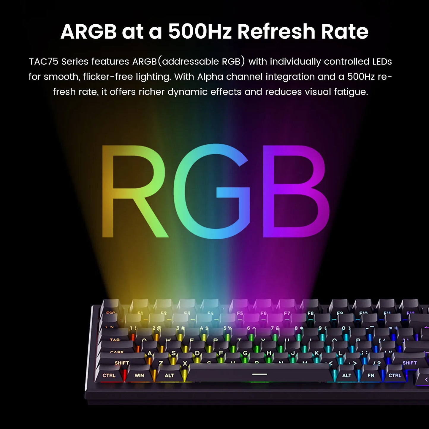 75% RGB Wired Gaming Mechanical Keyboard