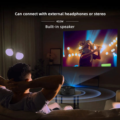 Mini Portable Home Projector