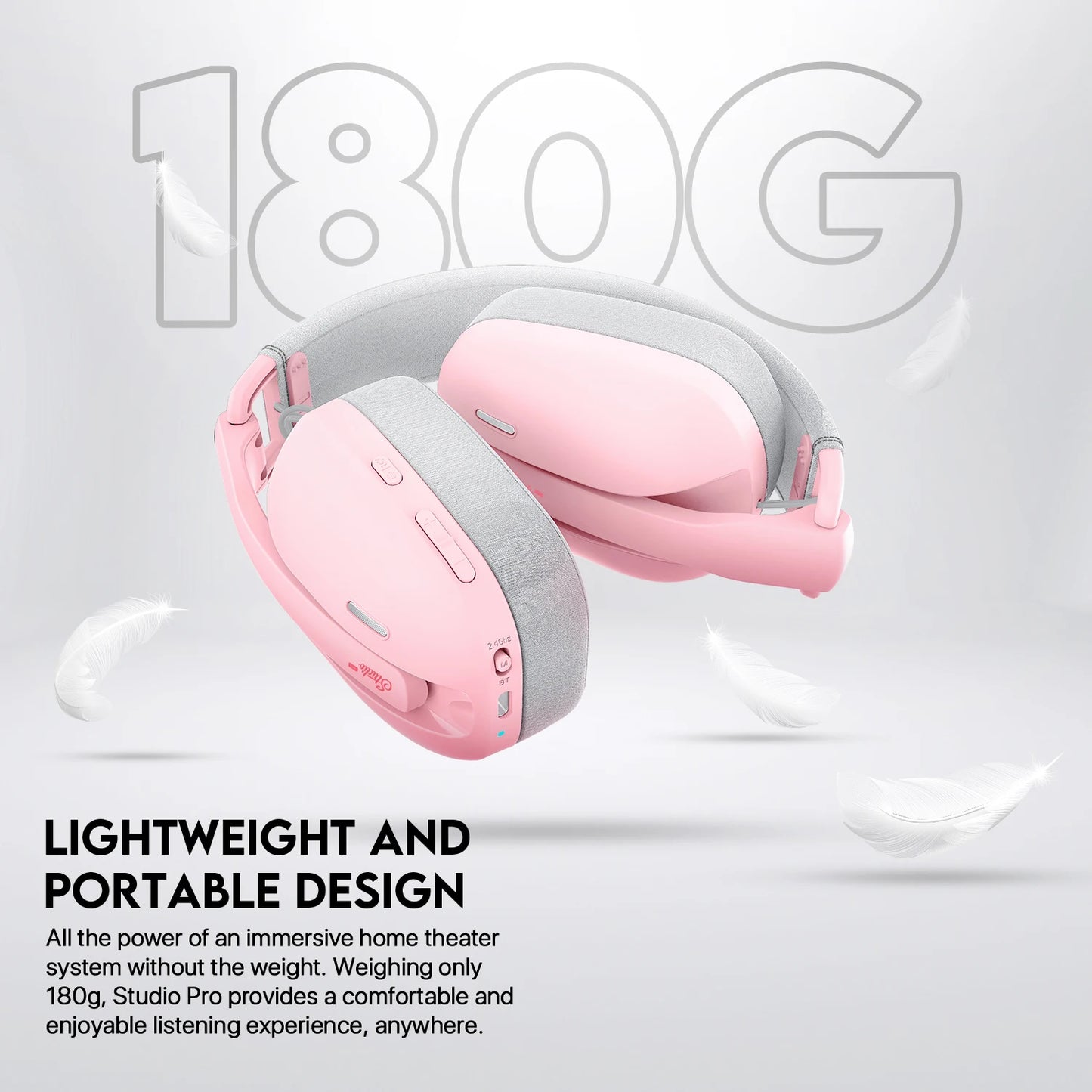 Wireless Gaming Headset with Surround Sound