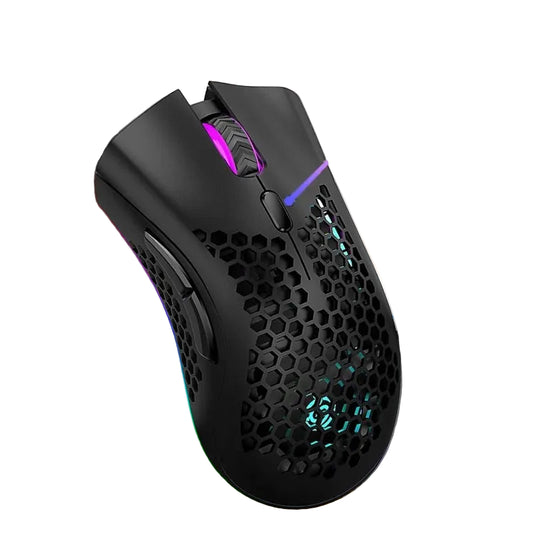 BM600 Wireless RGB Honeycomb Gaming Mouse