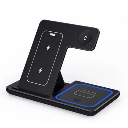 Foldable 3-in-1 Wireless Charger Stand