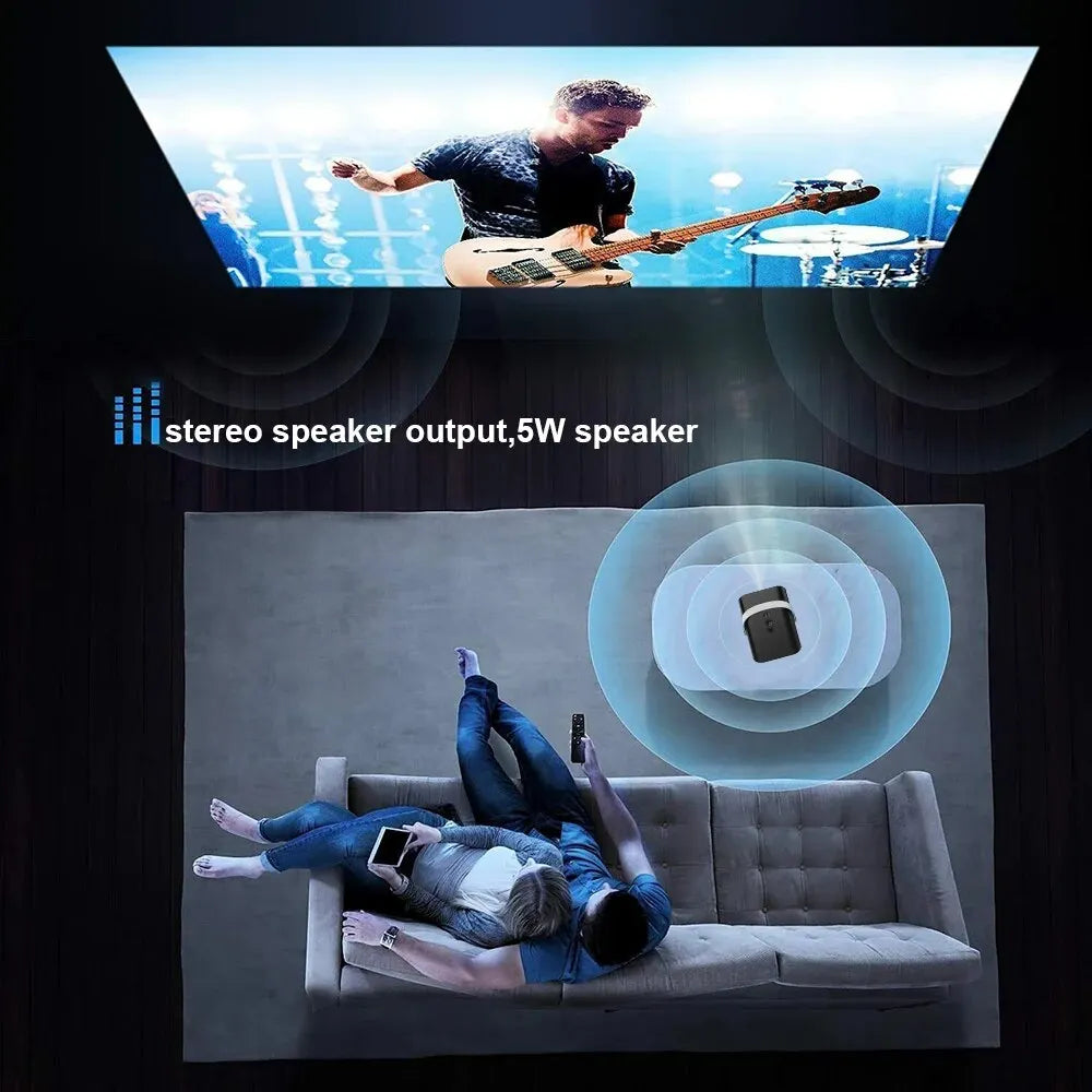 Mini 4K Android Smart Projector