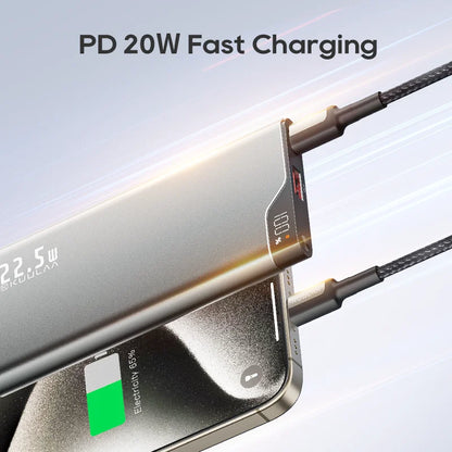 Fast Charging Portable Power Bank 10000mAh