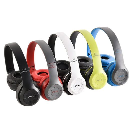 Wireless Over-Ear Headphones with Mic