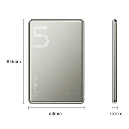 Magnetic Wireless Power Bank 5000mAh