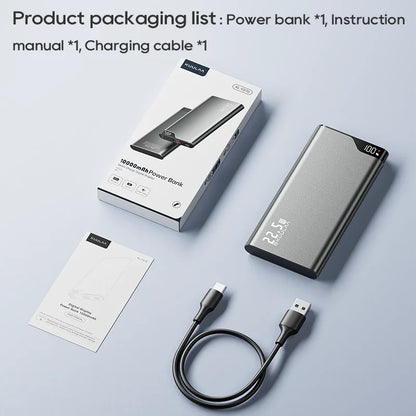Fast Charging Portable Power Bank 10000mAh