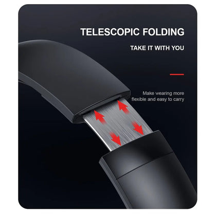 Foldable Wireless Bluetooth Headphones