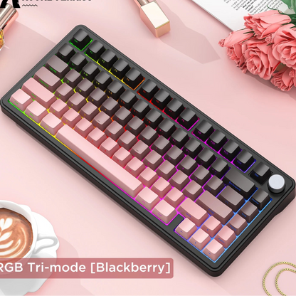 Tri-Mode Wireless RGB Mechanical Keyboard