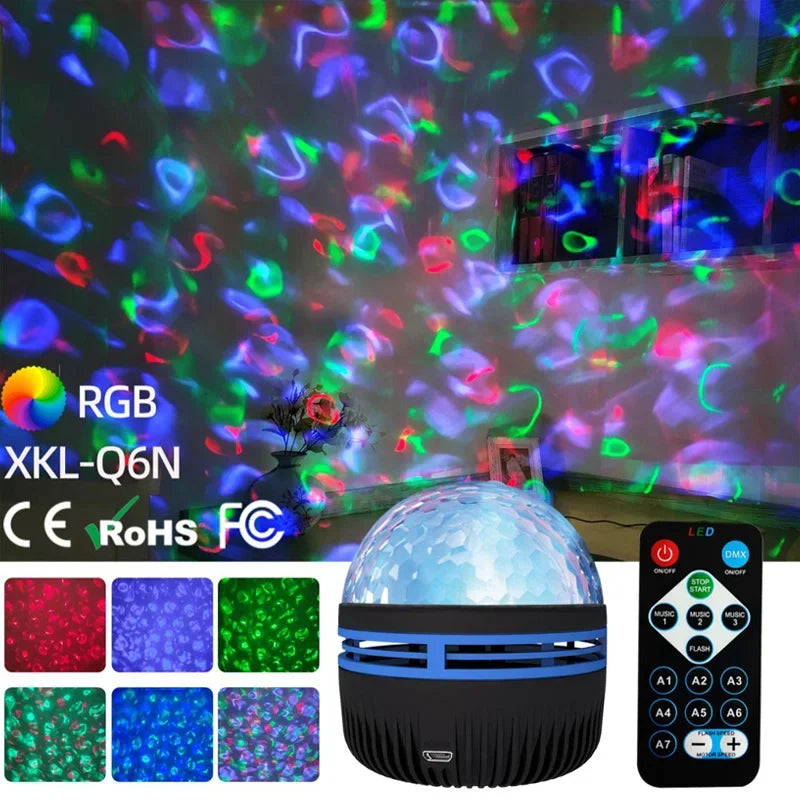 LED Starry Sky Rotating Projector Light