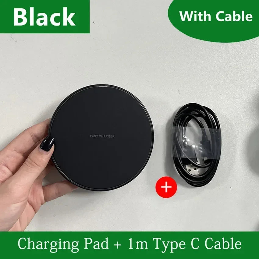 30W Fast Wireless Charging Pad Stand