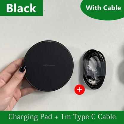 30W Fast Wireless Charging Pad Stand