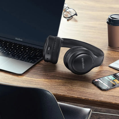 Foldable Wireless Bluetooth Headphones