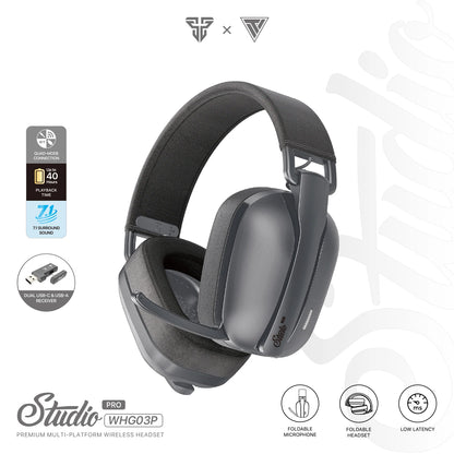 Wireless Gaming Headset with Surround Sound