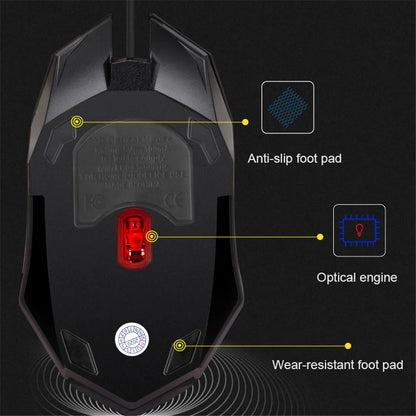 USB Wired LED Gaming Mouse