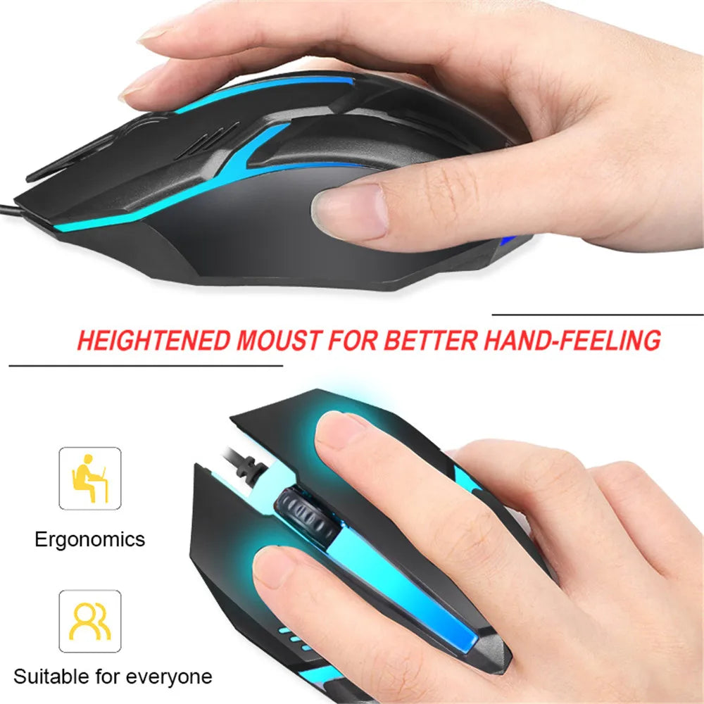 USB Wired LED Gaming Mouse