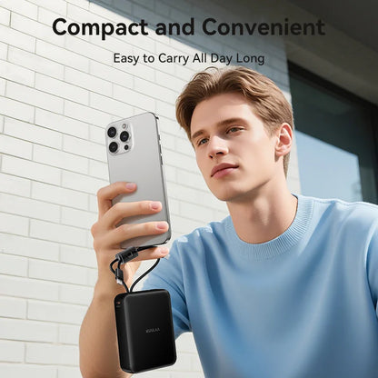 Power Bank 20000mAh with LED Lamp